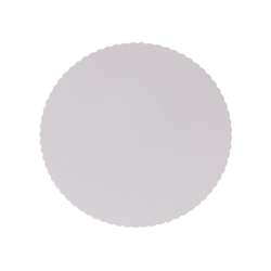 Papieren gebaksbordjes – rond 30 cm – wit – 500 stuks