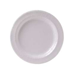 Papieren borden – rond 29 cm – wit – 250 stuks