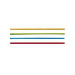 Pailles en carton FSC® larges – 230 x 7 mm – Multicolore – Lot de 4050