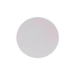 Papieren gebaksbordjes – rond 24 cm – wit – 500 stuks