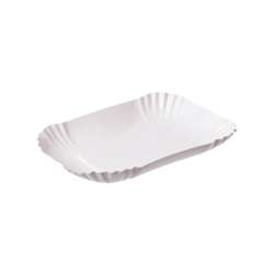Pappschalen Weiß, Ku-41 – 13 x 18 x 3 cm – 1.000 St.