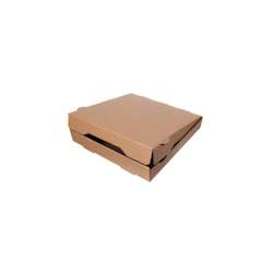 Pizzakartons Braun – Francia, 24 x 24 x 4 cm – 100 St.