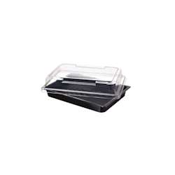 Sushischalen met deksel – 185 x 127 x 58 mm – 400 stuks