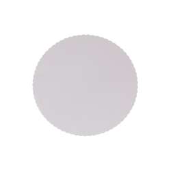 Papieren gebaksbordjes – rond 26 cm – wit – 500 stuks