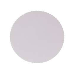 Papieren gebaksbordjes – rond 32 cm – wit – 500 stuks
