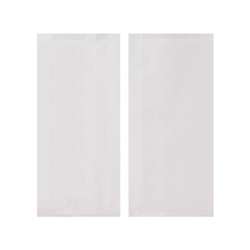 Bäckerfaltenbeutel Weiß – Kraftpapier gebleicht – 200 x 70 x 480 mm – 500 St.
