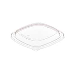 Tapas de plástico reciclado para cuencos para ensalada 900/1200 ml – 300 pzas.