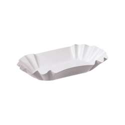Pappschalen Weiß – 10 x 17 x 3 cm – 2.000 St.
