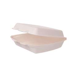 Cajas take away de bagazo - 244 x 208 x 70 mm - 200 pzas.