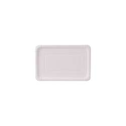 Papieren borden – rechthoekig 13 x 20 cm – wit – 1500 stuks