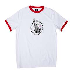 Camiseta de algodón Ringer America 250 ACE