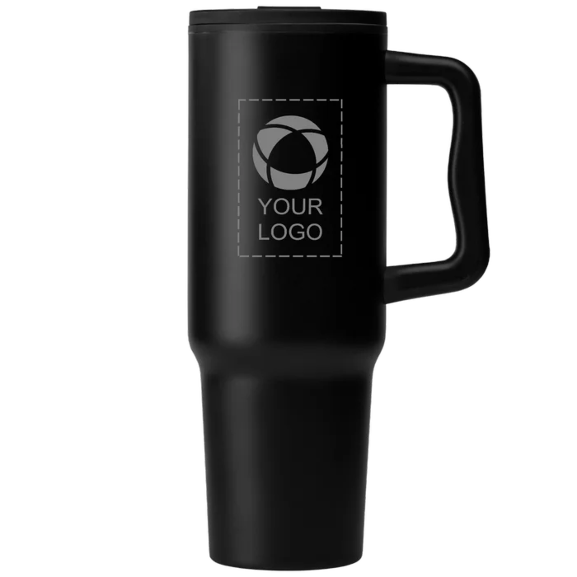 RiseUp Stainless Steel Tumbler with Straw – 1.18 L