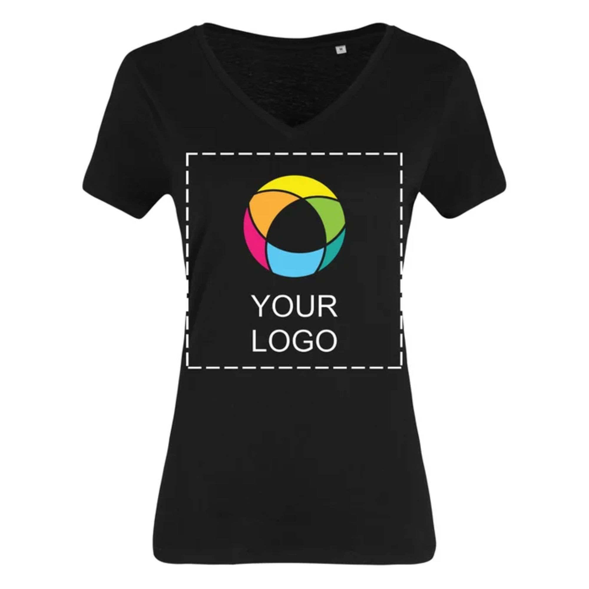 B&C™ Organic V-neck Ladies T-shirt