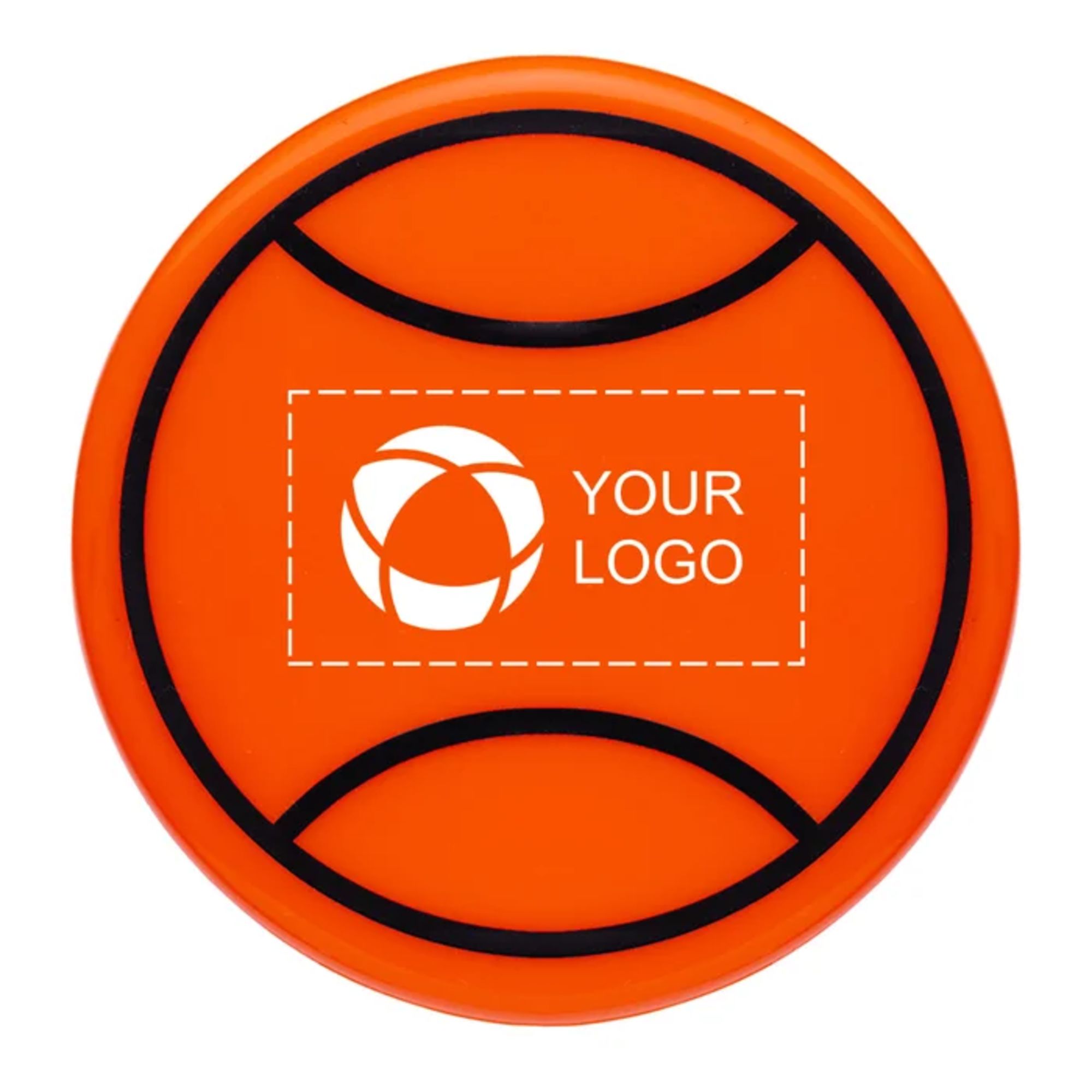 Basketball-Shaped Magnetic Memo Clip