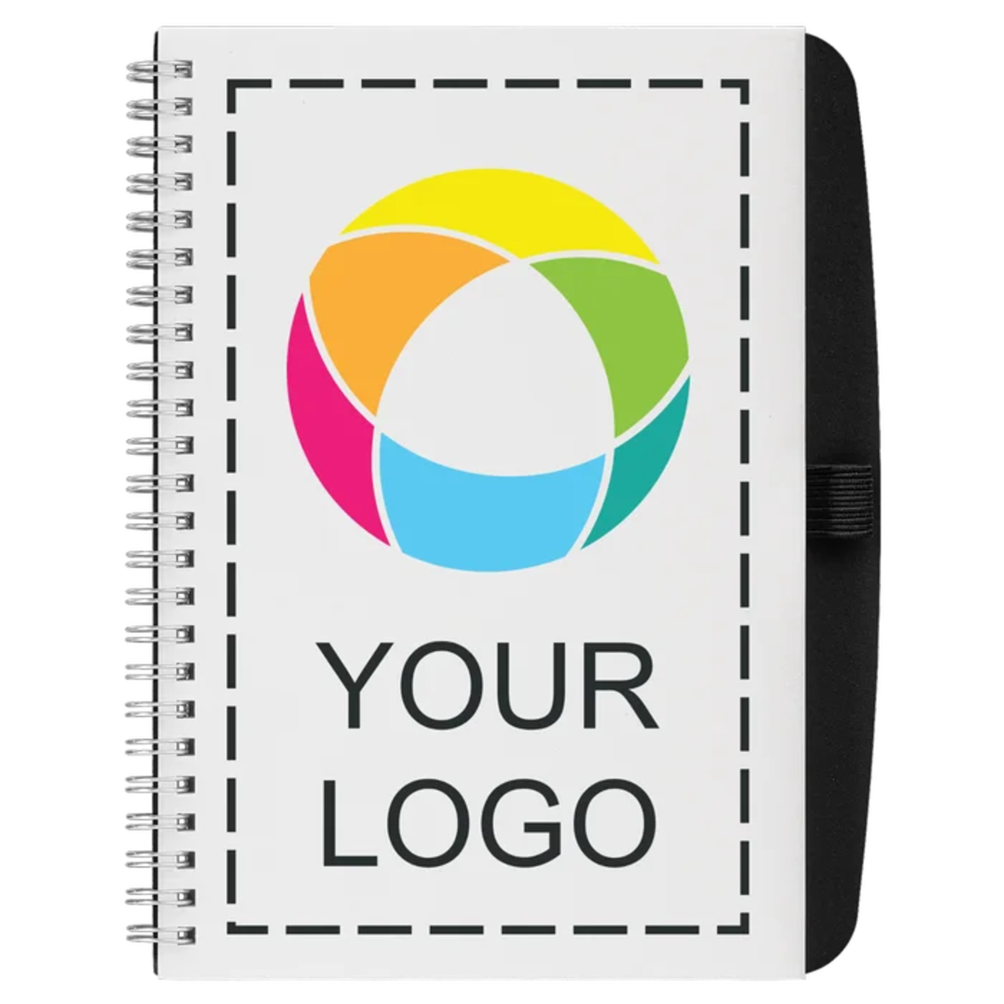 Colorly A5 Hard Cover Spiral Bound Notebook
