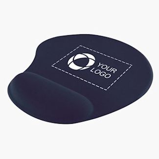 Custom Full Color Mouse Pad with Silicone Wrist Rest