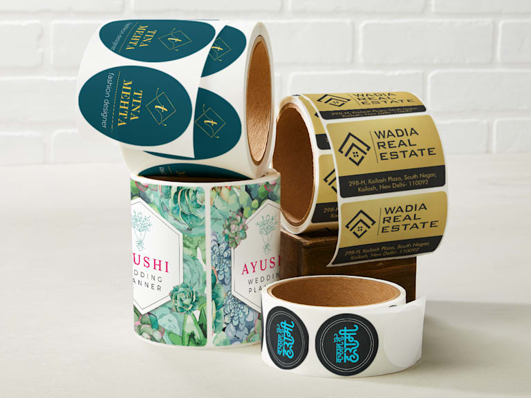 Custom Labels & Personalized Stickers | Vistaprint