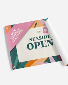 Carteles, lonas y pósteres 