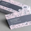Recycled matte business cards