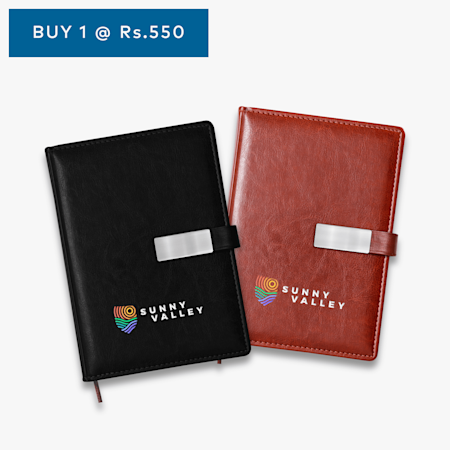 Personalised Diary with Magnetic Lock