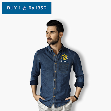 IN NVHP V2 > Product Tile >Scott Denim Shirts> Image