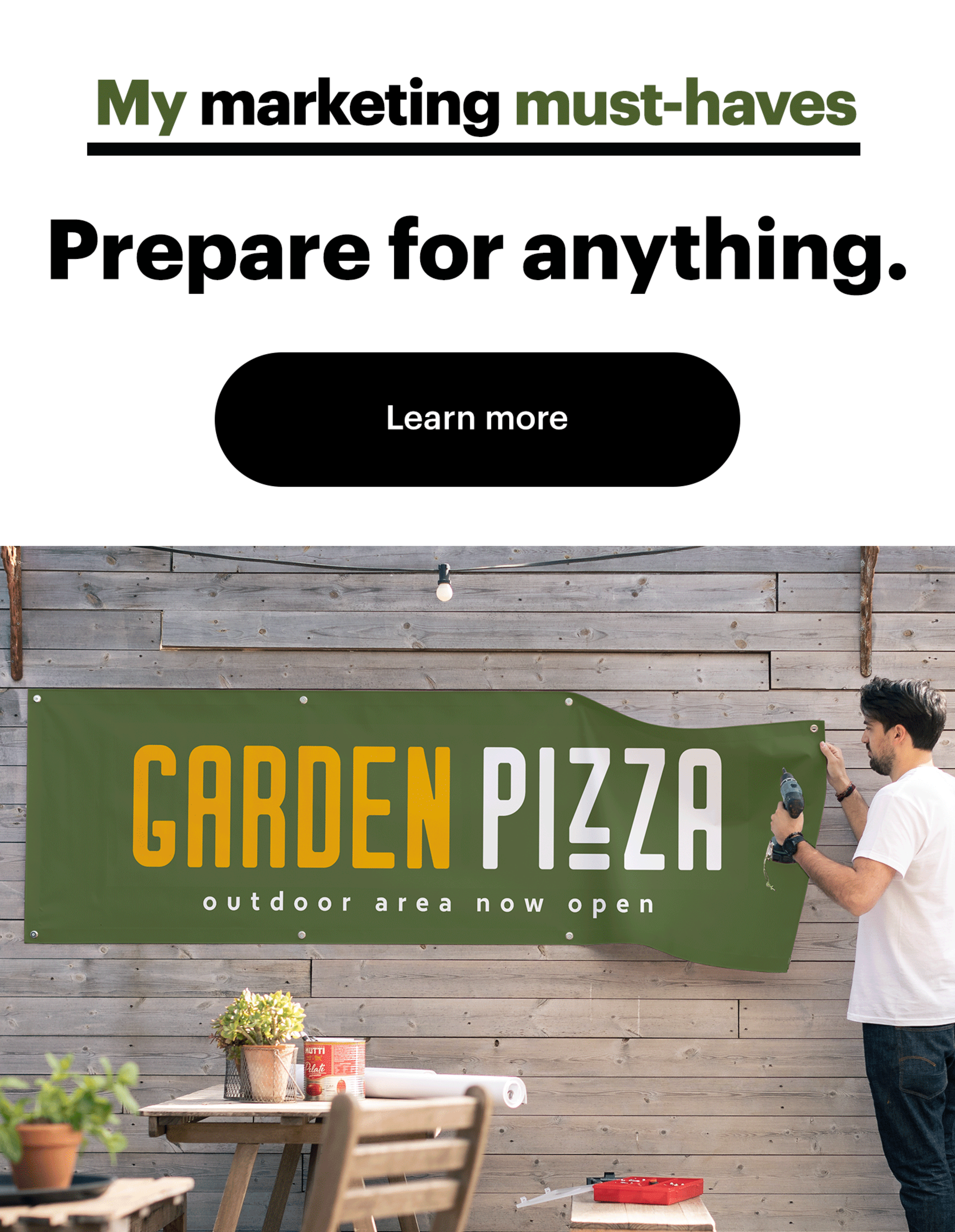 vistaprint floor decal