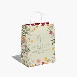 Sacos de papel estampados