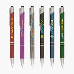 Esferográfica de metal com ponta stylus Drosby