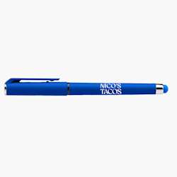 Caneta de gel stylus brilhante de toque suave – tinta azul