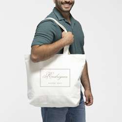 Sacola de algodão VistaPrint® – 34 cm A x 34 cm L