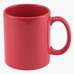 Caneca de cerâmica da Califórnia com alça em C – 355 ml