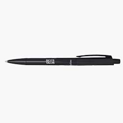 Caneta esferográfica reciclada Marksman® Martha – Tinta preta