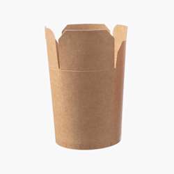 Caixas FSC® para noodles 470 ml – Castanho – 500 uni.
