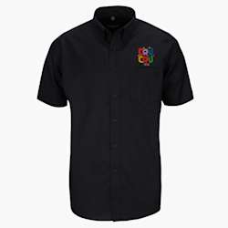 Camisa Oxford Easy Care de manga curta Russell™