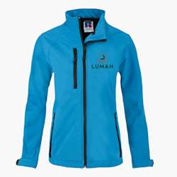 Casaco softshell Russell™ bordado para mulher