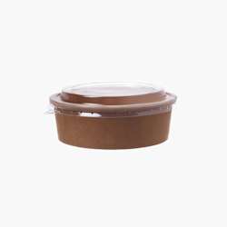 Taça para salada FSC® 500 ml – Castanho – 300 uni.