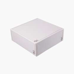 Caixa para bolo – 230 x 230 x 110 mm – Branco – 150 uni.
