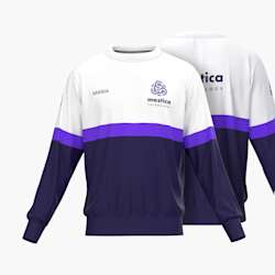 Sweatshirt com gola redonda totalmente personalizável