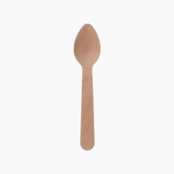 Colheres de café em madeira – 110 mm – 10000 uni.