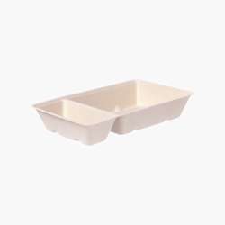 Taça em bagaço de cana – 20,5 x 11,8 x 3,4 cm – 600 uni.