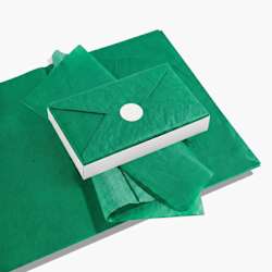 Papel de seda sem impressão