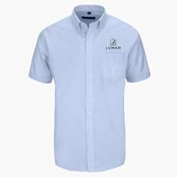 Camisa Oxford Easy Care de manga curta Russell™