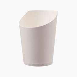 Embalagens de cartão para fritos – 55 x 100 mm – Branco – 1500 uni.