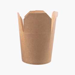 Caixas FSC® para noodles 710 ml – Castanho – 500 uni.