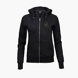 O sweatshirt feminino com capuz com fecho Tee Jays®