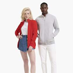Sol's Cooper Sweatshirt unissexo com fecho integral