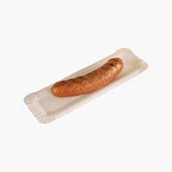 Pratos de papel – Redondos 6.5 cm x 22 cm – Branco – 3000 uni.