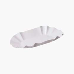 Bandeja de papel – 13 x 23 x 4 cm – Branco – 1000 uni.