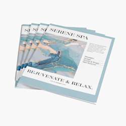Booklets com encadernação térmica (tipo livro)