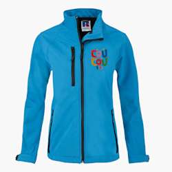 Casaco softshell Russell™ bordado para mulher